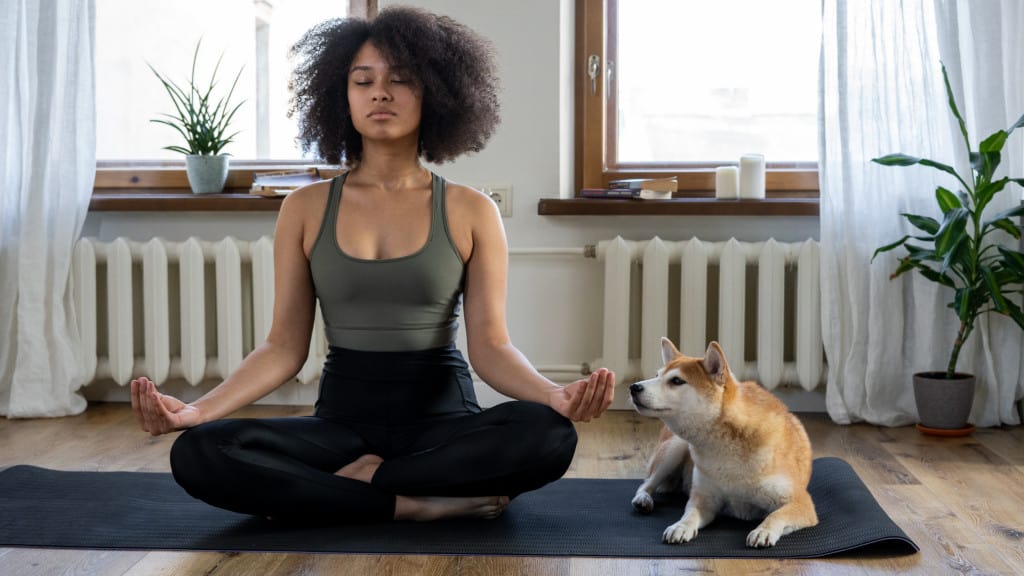 yoga meditation pose