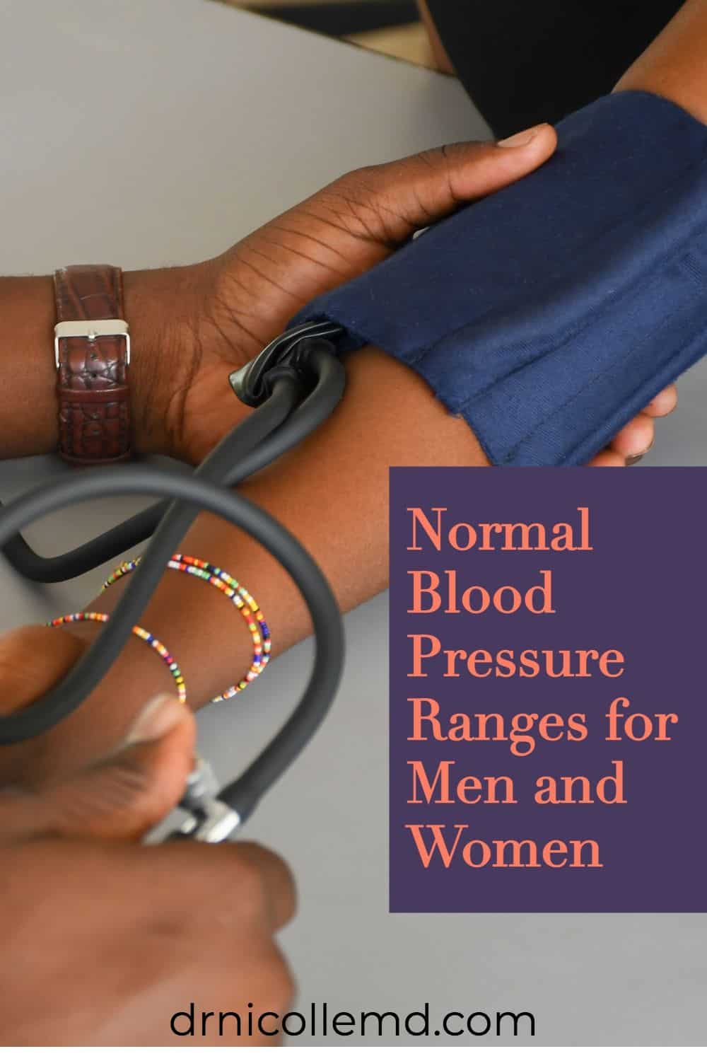 Normal Blood Pressure Ranges