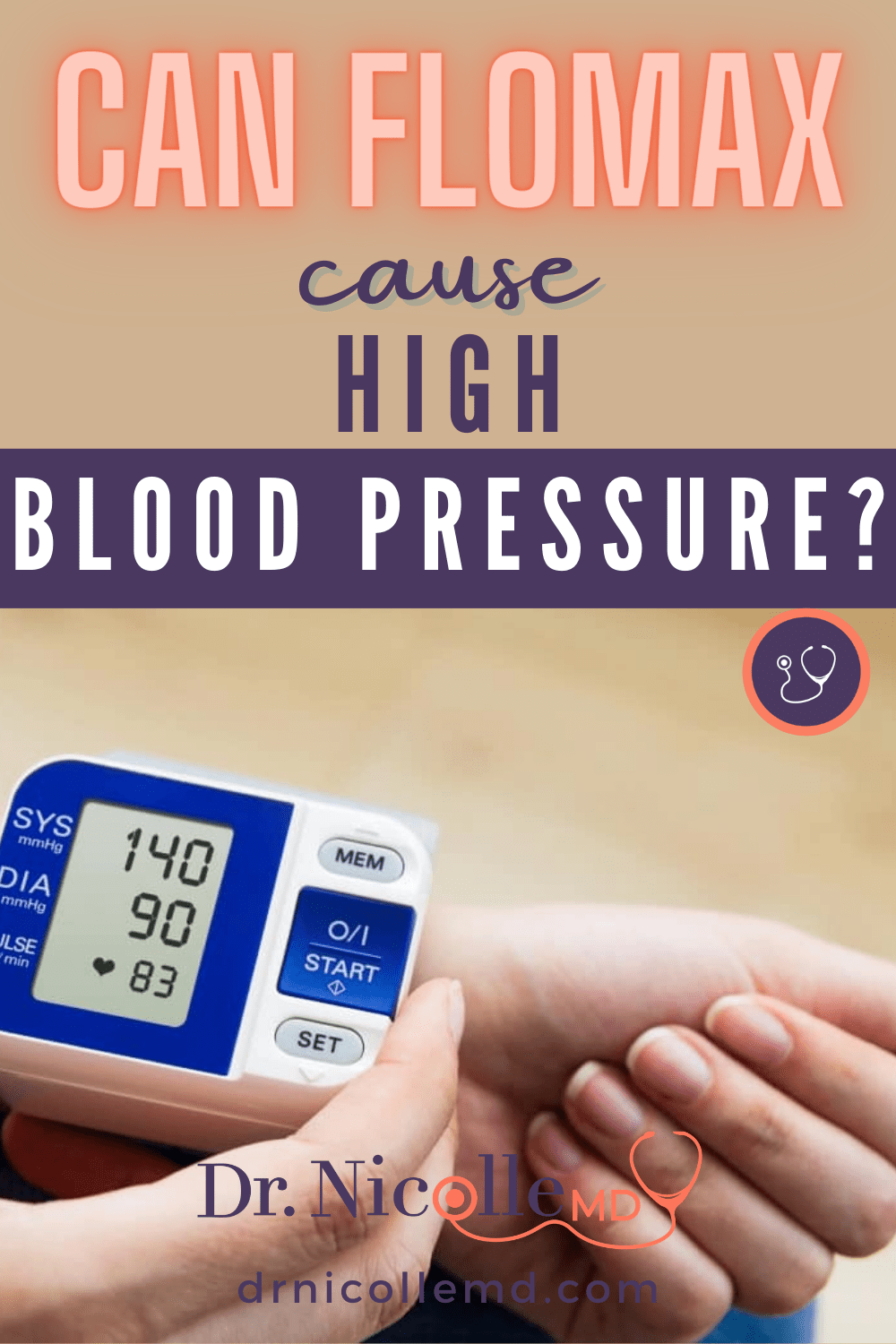 Can Flomax Cause High Blood Pressure?