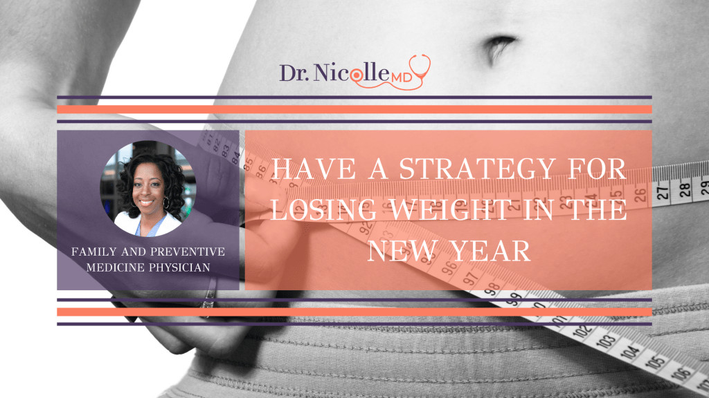 , Have a Strategy for Losing Weight in the New Year, Dr. Nicolle