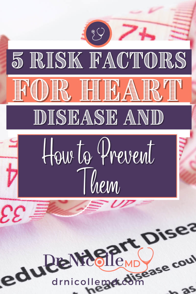 5 risk factors for heart disease and how to prevent them