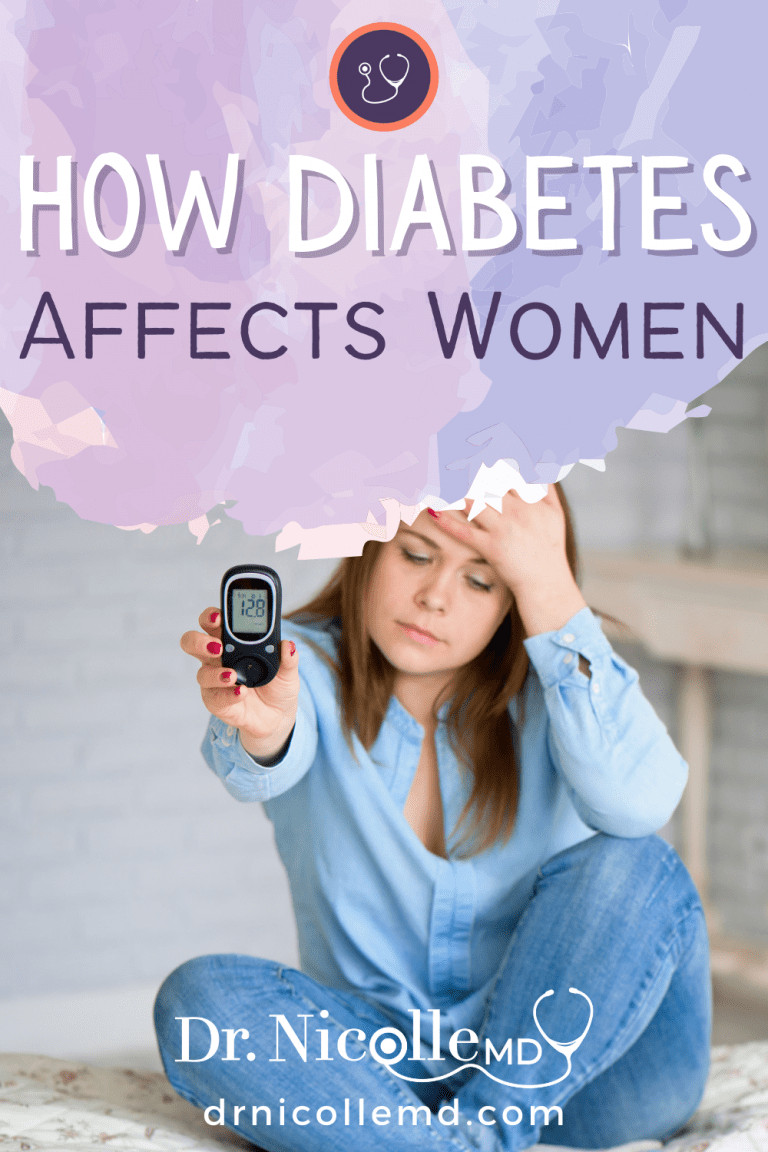 how diabetes affects women
