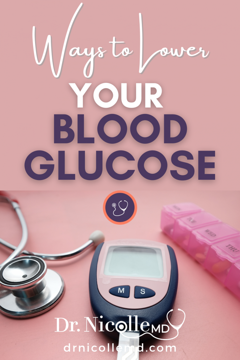 Ways to lower your blood glucose