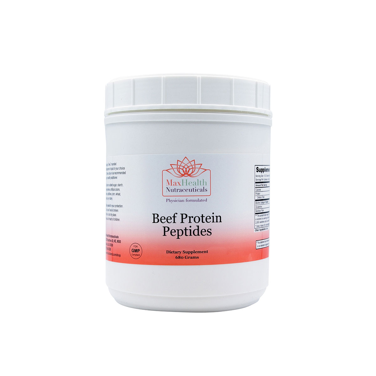 Beef Protein Peptides 680 Grams