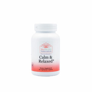 Calm and Relaxed with 5HTP, GABA, Theanine, Taurine, Rhodiola