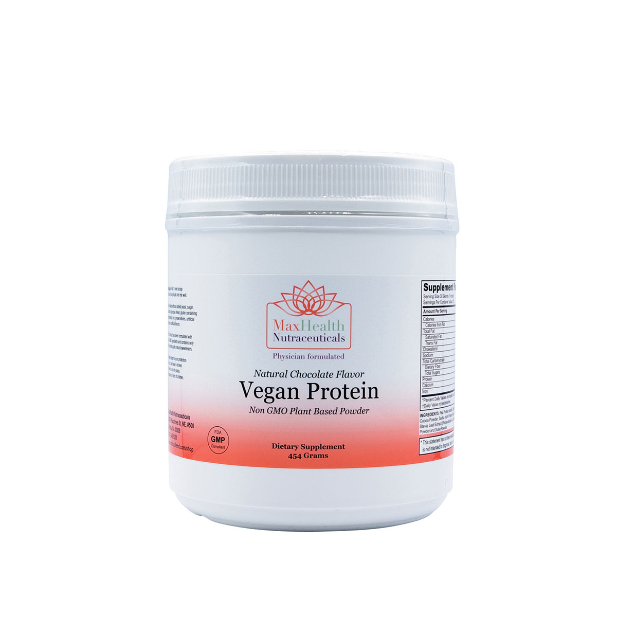 11Chocolate Flavor Vegan Protein Non GMO Plant Based Powder