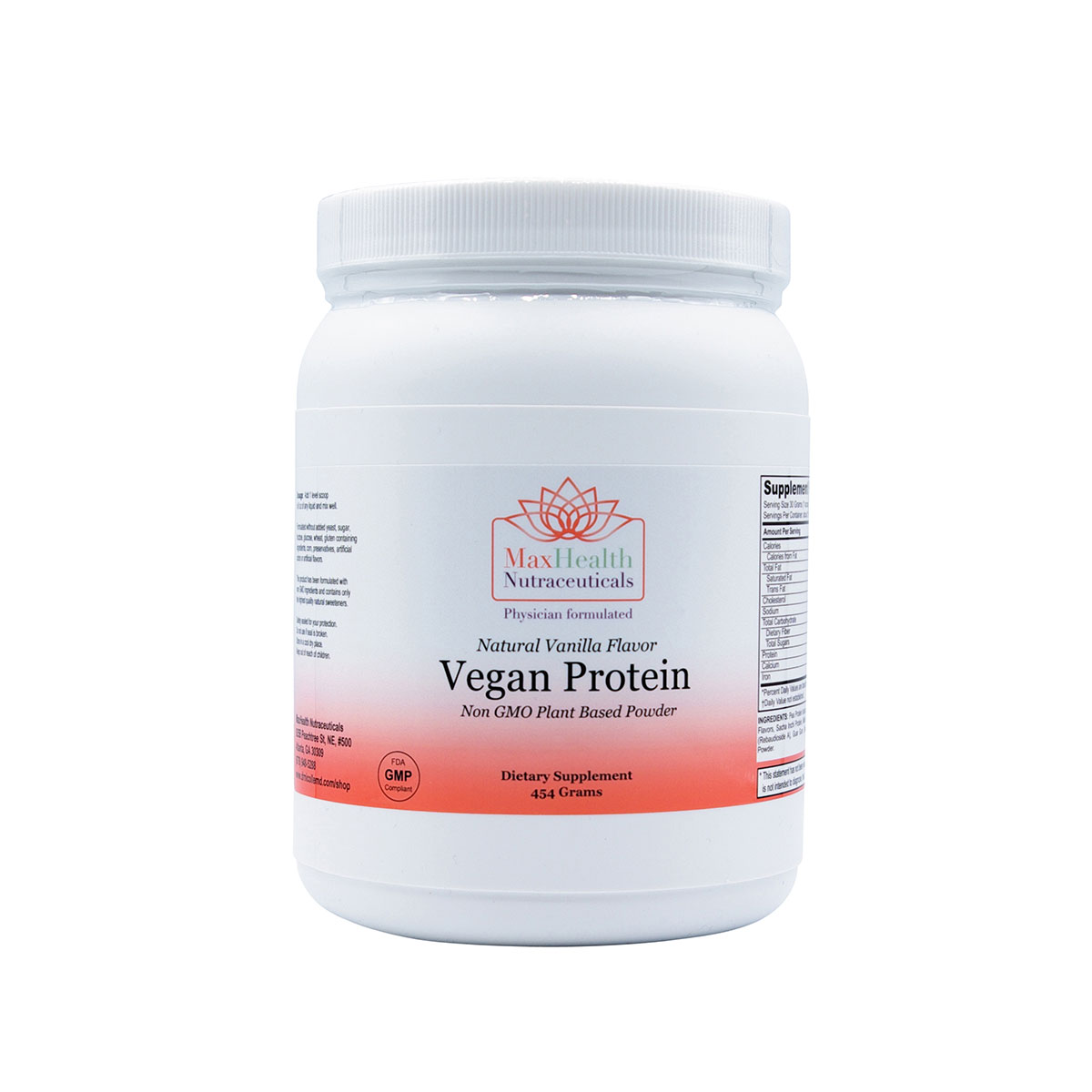 11Vanilla Flavor Vegan Protein Non GMO Plant Based Powder