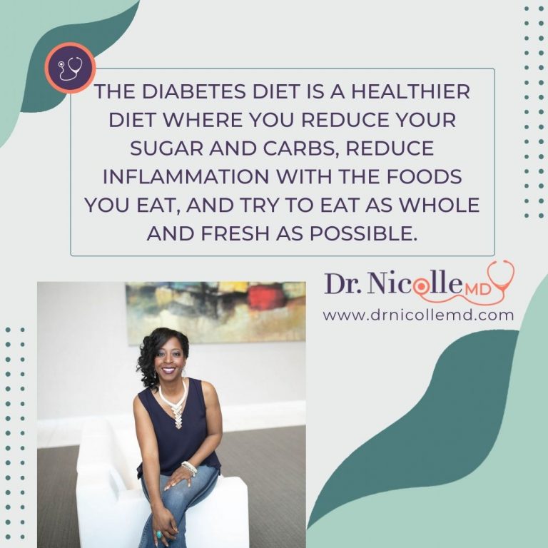 The diabetes diet is a healthier diet
