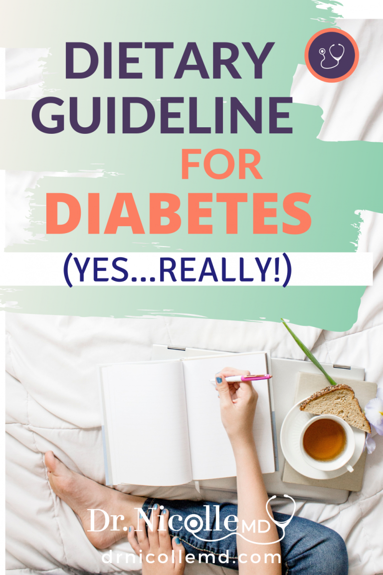 Dietary Guidelines for Diabetes